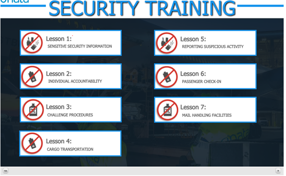 e-learning : Security Training (SSI)